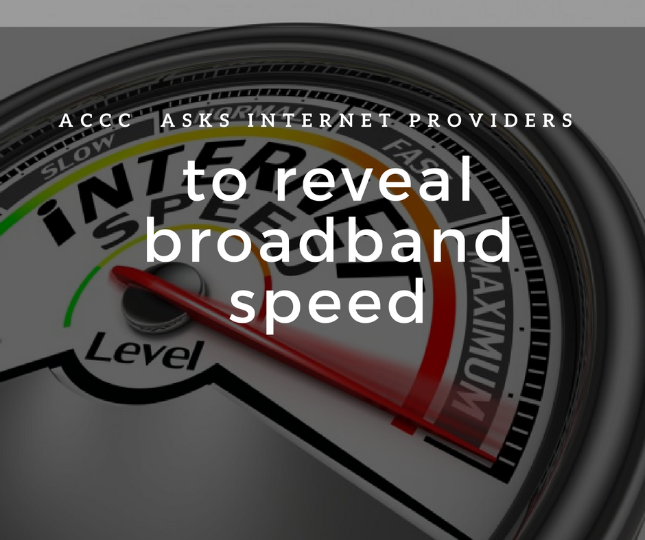 Broadband speed in Australia